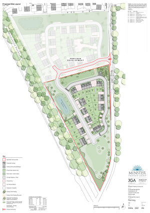 Drg. No: 0102, Rev. P10 - Proposed Site Layout Plan, dated 24.09.2024